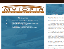 Tablet Screenshot of mytopia-mushrooms.com